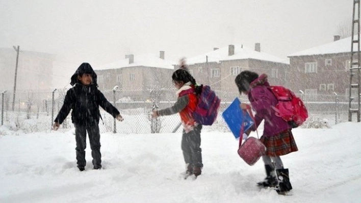 Erzincan genelinde kar tatili