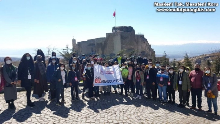 Erzincanlı gençler, Elazığ'ı gezdi