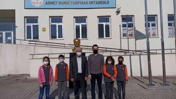 Erzurum'da ''Sanata dönüyorum''  etwinning projesi