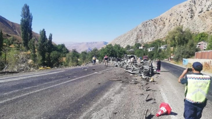 Erzurum'da feci kaza: 1 ölü