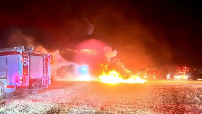 Erzurum Havalimanı'nda yangın tatbikatı gerçeğini aratmadı