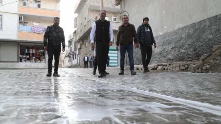 Eyyübiye'de temizlik çalışmaları yerinde denetlendi