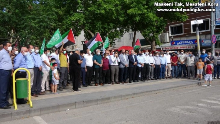 Filistin için Adıyaman'da dualar edildi