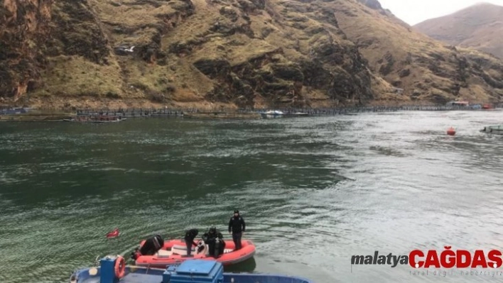 Fırat Nehri'nde kaybolan sürücü bir haftadır aranıyor