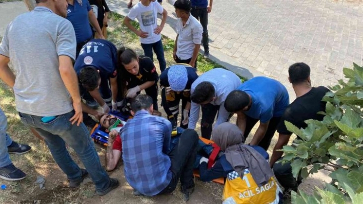 Fotoğraf için tarihi surlara çıkan vatandaş metrelerce yükseklikten düştü