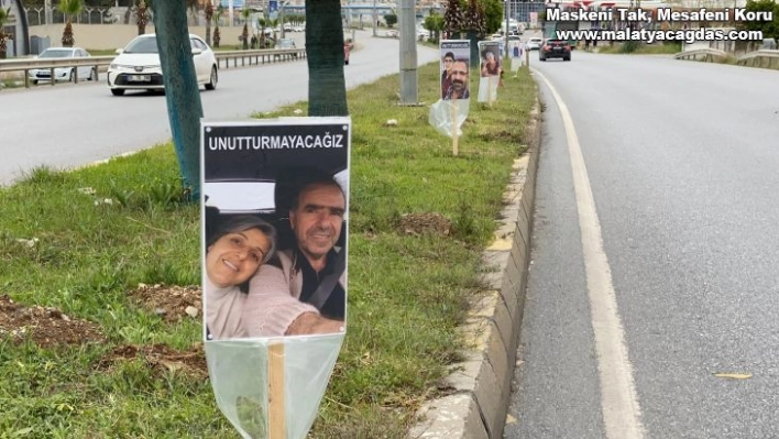 Freni boşalan tırın polis noktasındaki araçlara çarptığı kazada ölen 6 kişi anıldı