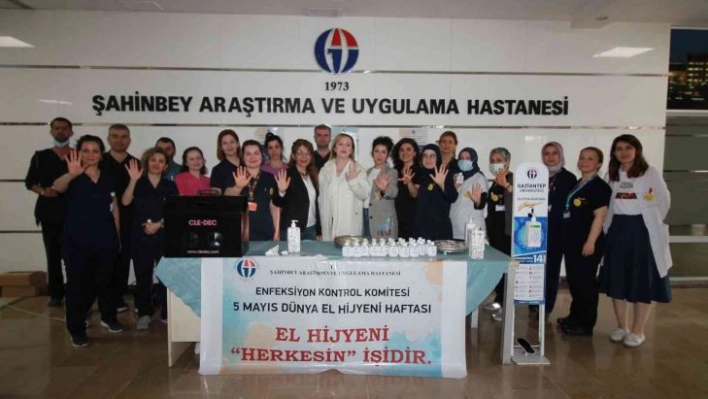 GAÜN Hastanesi'nde '5 Mayıs Dünya El Hijyeni Günü' etkinliği