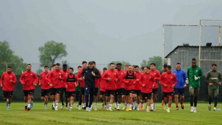 Gaziantep FK hazırlıklarını Bolu'da sürdürüyor