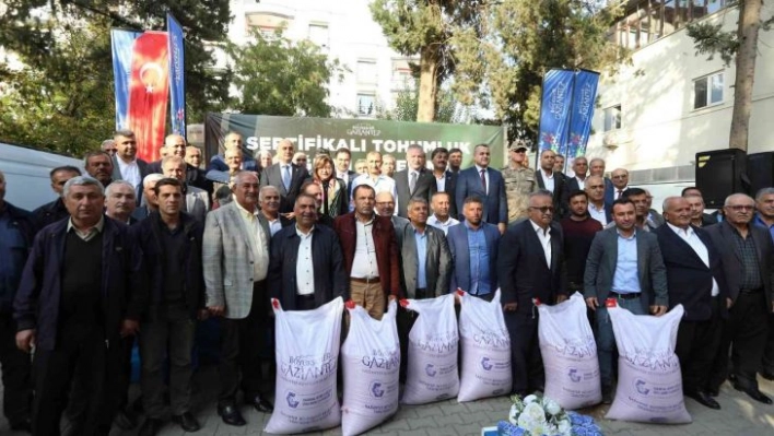 Gaziantep tarımsal destekleri sürüyor