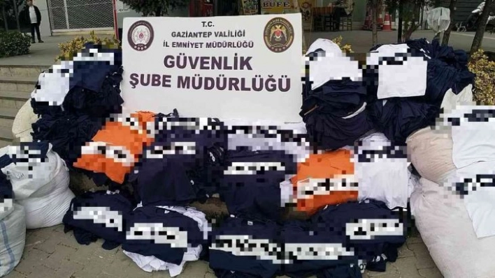 Gaziantep'te 1 milyon TL değerinde taklit ürün ele geçirildi