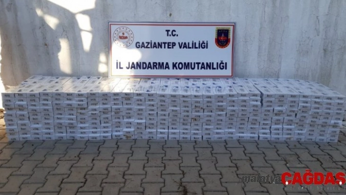 Gaziantep'te kaçak sigara operasyonu