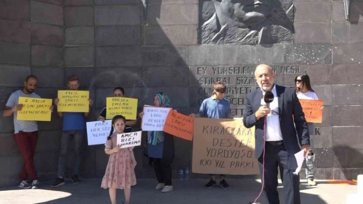 Gaziantep'te kiracılardan sessiz zam eylemi