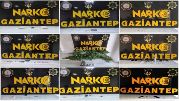 Gaziantep'te uyuşturucu operasyonu