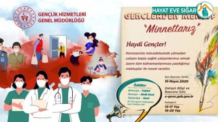 Gençlerden korona virüs kahramanlarına mektup: 'Minnettarız'