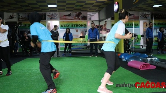 Goalball Kadın Milli Takımı Kayseri'de kamp yapıyor