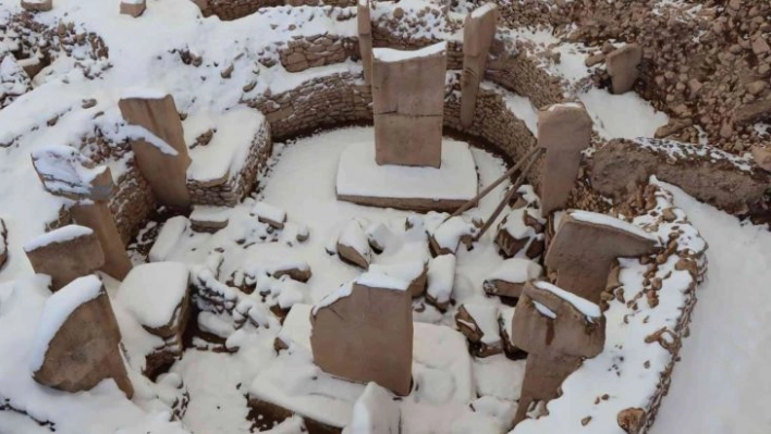 Göbeklitepe beyaza büründü