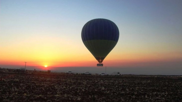 Göbeklitepe'de ticari balon turları yeniden başladı