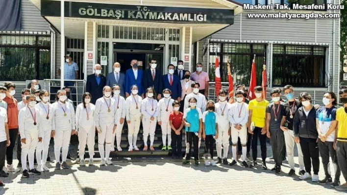 Gölbaşı'nda 19 Mayıs Gençlik ve Spor Bayramı kutlandı