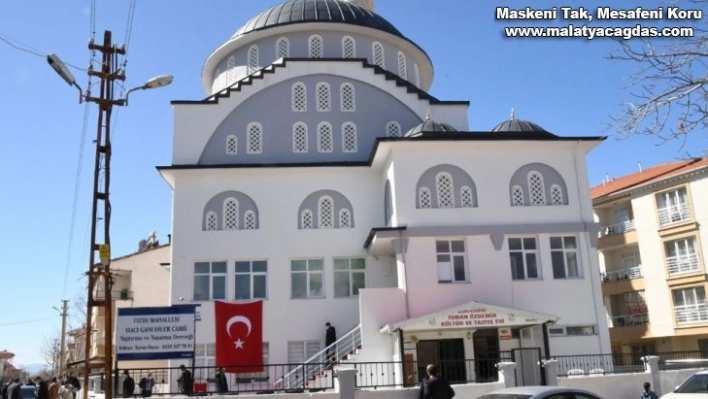 Gölbaşı'nda Hacı Gani Diler Cami ibadete açıldı