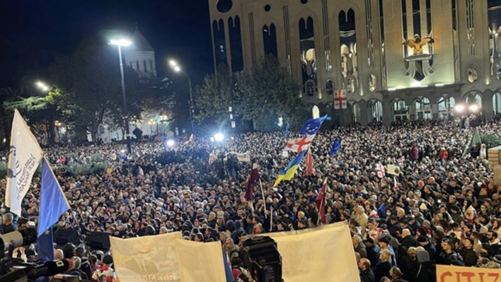 Gürcistan'da AB yanlısı protestolar 21. gününde