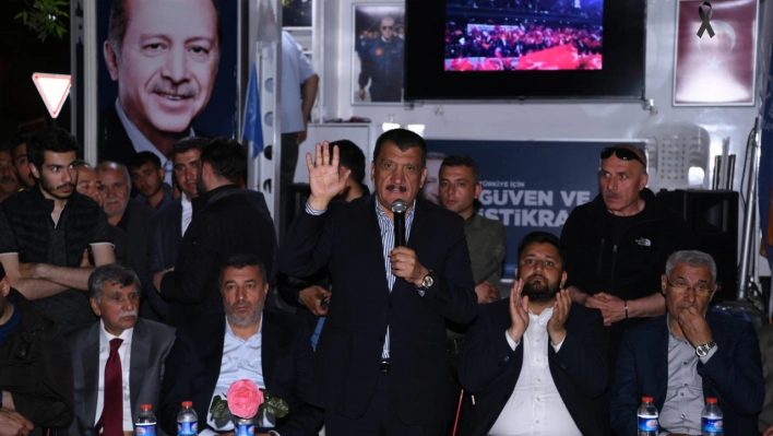 Gürkan, Oyumuzu AK Parti'ye ve Cumhurbaşkanımıza oyumuzu vereceğiz