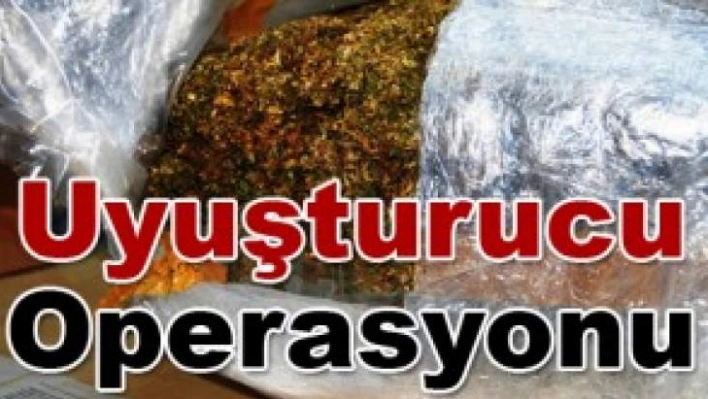 Malatya'da uyuşturucu operasyonu