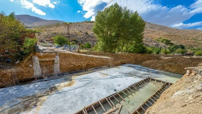 Malatya'da içme suyu kaynağına yeni köprü