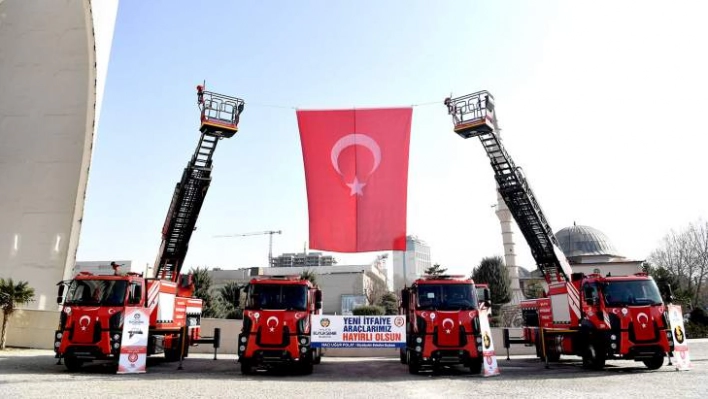 İtfaiye Araç Filosu Alınan 4 Araçla Daha Da Güçlendi