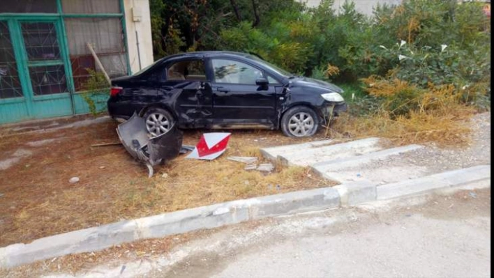 Darende'de trafik kazası: 1 yaralı