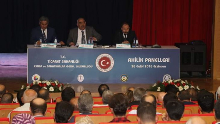 Erzincan'da ahilik paneli düzenlendi