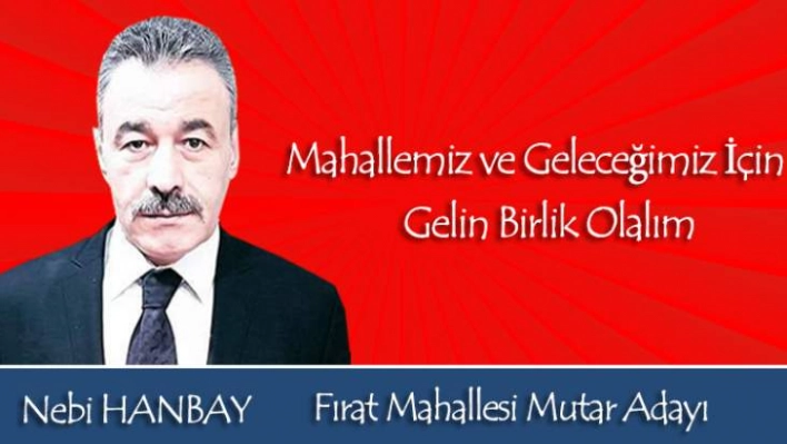 Nebi Hanbay Fırat Mahallesi Muhtar Adayı