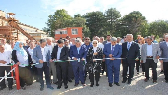 Çalık, Şeker Fabrikası'nın pancar alım kampanyası törenine katıldı