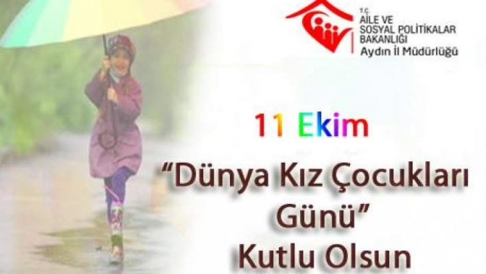 11 Ekim Dünya Kız Çocukları Günü