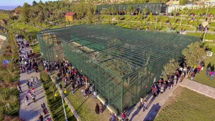 3 günde 100 bin kişi ziyaret etti