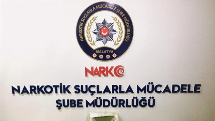 Malatya'da uyuşturucu operasyonu