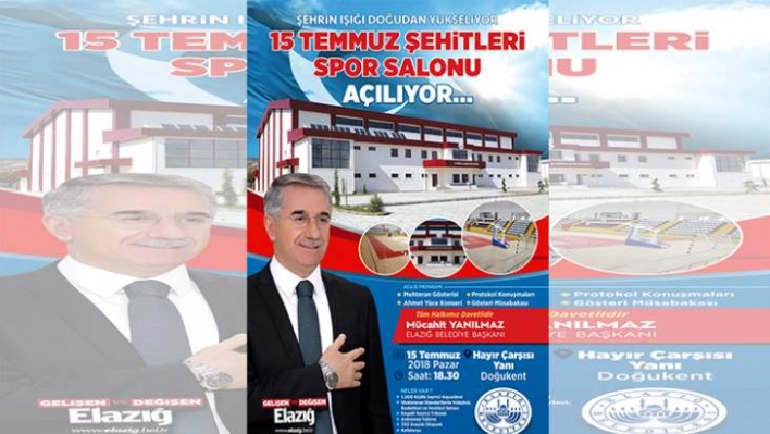 '15 Temmuz Şehitleri Spor Salonu' Açılıyor