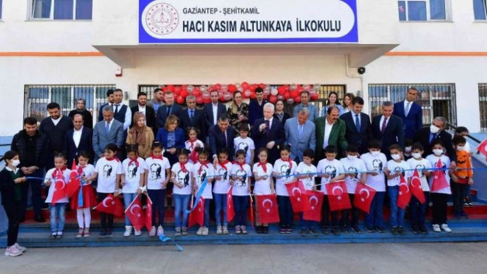 Hacı Kasım Altunkaya İlkokulu eğitime açıldı