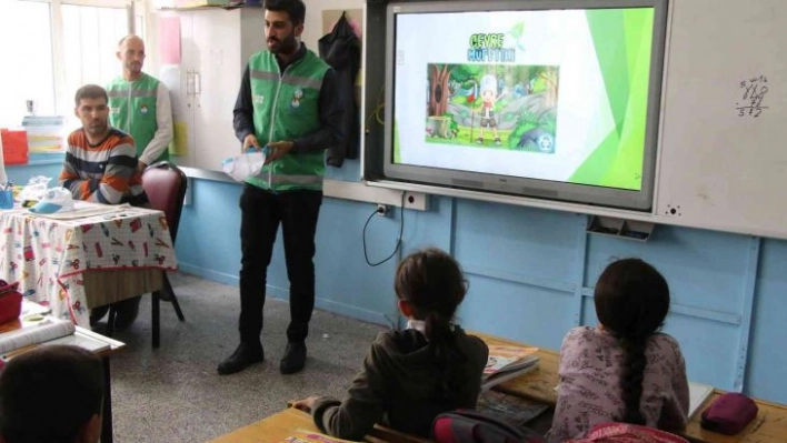 Haliliye'de çocuklara çevre bilinci aşılanıyor