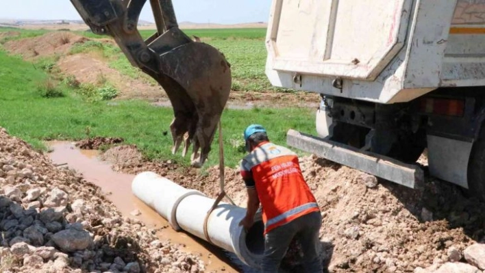 Haliliye'de mahallelerin üst yapı çalışmaları sürüyor