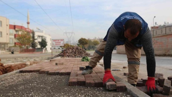 Haliliye'de yeşil alanlar artırılıyor