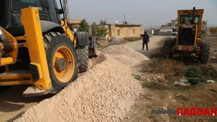 Haliliye kırsalında yol çalışmaları sürüyor