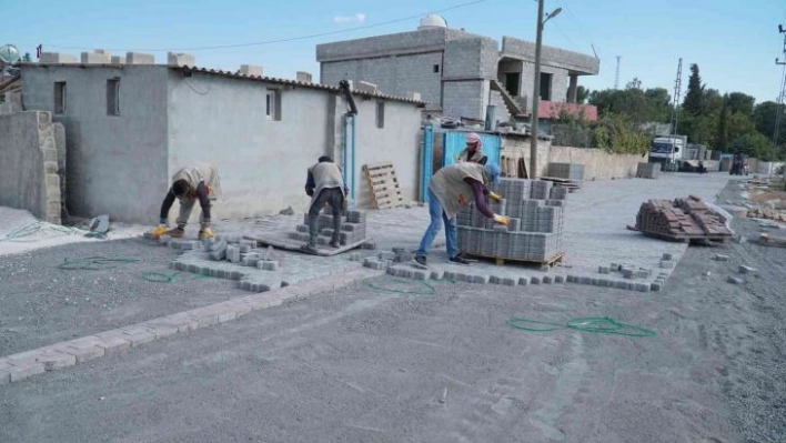 Haliliye kırsalındaki 4 mahallede yol çalışması sürüyor