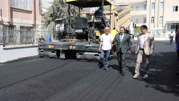 Haliliye yol yapım çalışmaları devam ediyor