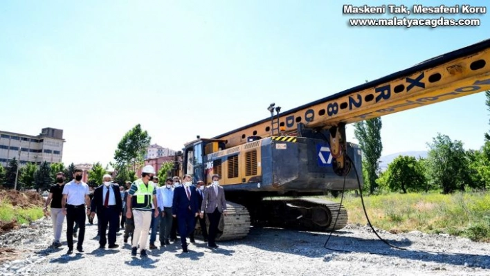 Hanımınçiftliği-Taştepe viyadüğü çalışmaları başladı