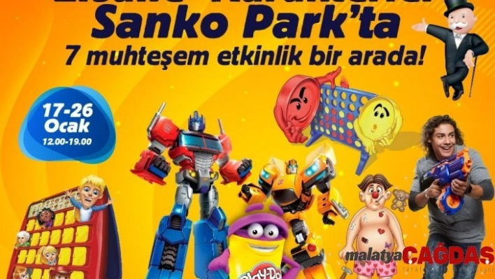 Hasbro World birbirinden eğlenceli oyunları ile SANKO PARK'ta