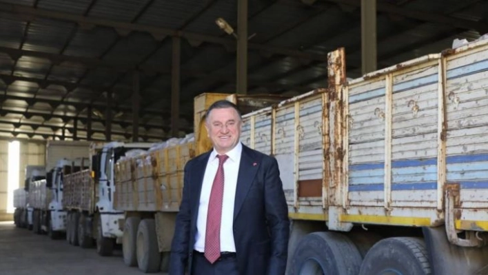 Hatay'da çiftçilere 75 ton gübre