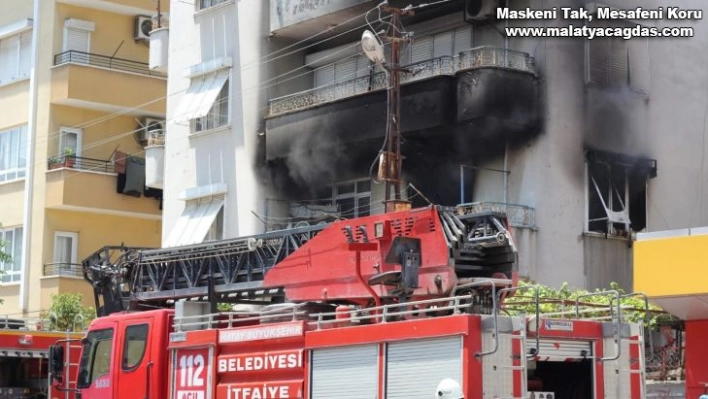 Hatay'da korkutan yangın