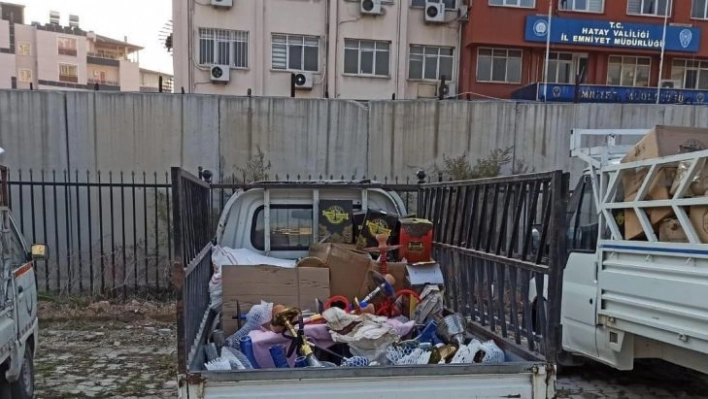 Hatay'da nargile malzemeleri çalan şüpheliler yakalandı