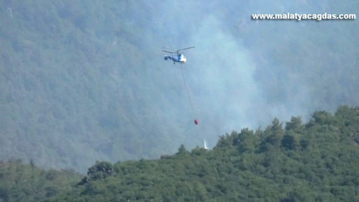 Hatay'da orman yangınına 3'üncü günde de müdahale sürüyor