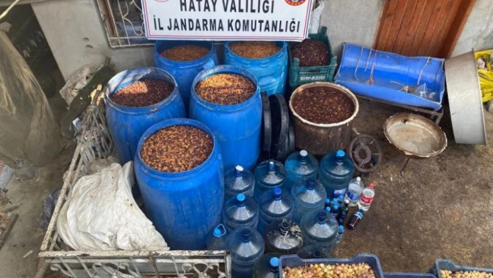 Hatay'da sahte içki operasyonu